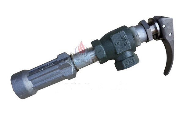 Струбцина для слива, налива газовоза А7708L + 7575L4